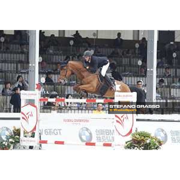 LGCT of Shanghai - Class 3 - Kevin Staut (FRA) on Just Energie - Shanghai, - 21 April 2018 - ph.Stefano Grasso/LGCT