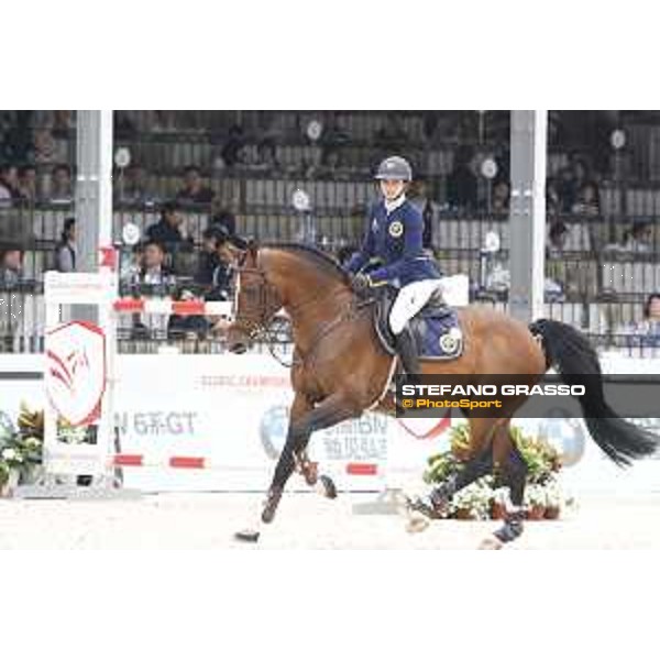 LGCT of Shanghai - Class 3 - Anna Kellnerova (CZE) on Giljandro van den Bosrand - Shanghai, - 21 April 2018 - ph.Stefano Grasso/LGCT