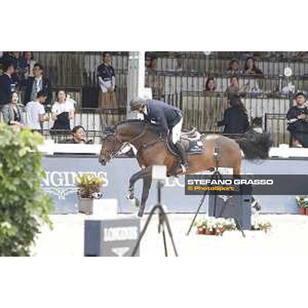 LGCT of Shanghai - Class 3 - Maurice Tebbel (GER) on Don Diarado - Shanghai, - 21 April 2018 - ph.Stefano Grasso/LGCT