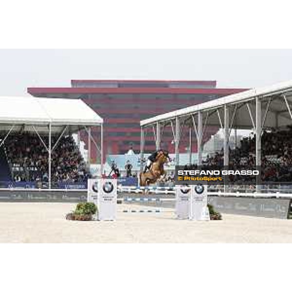 LGCT of Shanghai - Class 6 - Geir Gulliksen (NOR) on Seringat - Shanghai, - 22 April 2018 - ph.Stefano Grasso/LGCT
