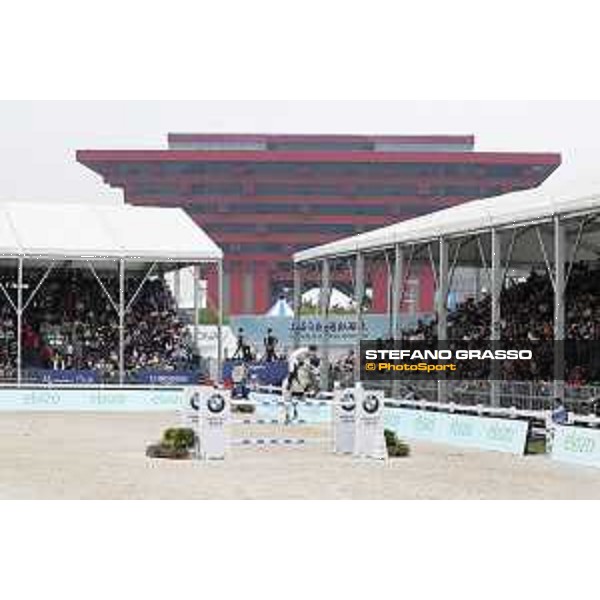 LGCT of Shanghai - Class 6 - Philip Houston (GER) on Loewenherz 81 - Shanghai, - 22 April 2018 - ph.Stefano Grasso/LGCT