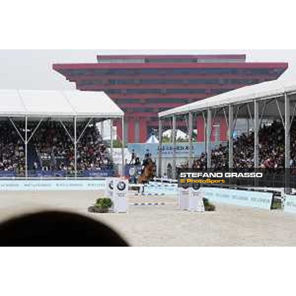 LGCT of Shanghai - Class 6 - Dayro Arroyave (COL) on Koriano van Klapscheut - Shanghai, - 22 April 2018 - ph.Stefano Grasso/LGCT