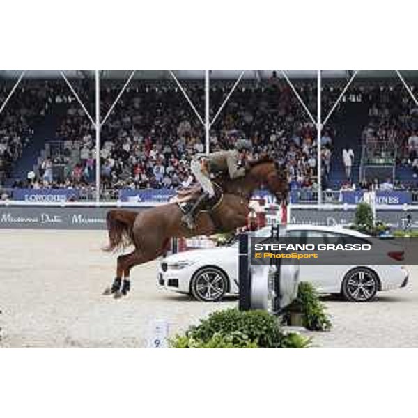 LGCT of Shanghai - Class 6 - Alberto Zorzi (ITA) on Fair Light van?t Heike - Shanghai, - 22 April 2018 - ph.Stefano Grasso/LGCT