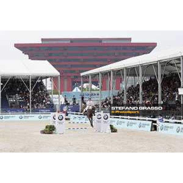 LGCT of Shanghai - Class 6 - Scott Brash (GBR) on Hello Mr President - Shanghai, - 22 April 2018 - ph.Stefano Grasso/LGCT