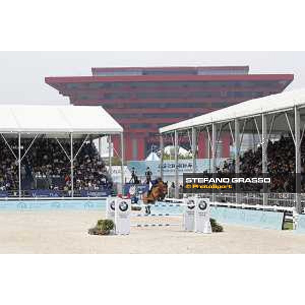 LGCT of Shanghai - Class 6 - Cindy van der Straten (BEL) on Catalina - Shanghai, - 22 April 2018 - ph.Stefano Grasso/LGCT
