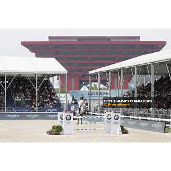 LGCT of Shanghai - Class 6 - Christian Ahlmann (GER) on Clintrexo Z - Shanghai, - 22 April 2018 - ph.Stefano Grasso/LGCT