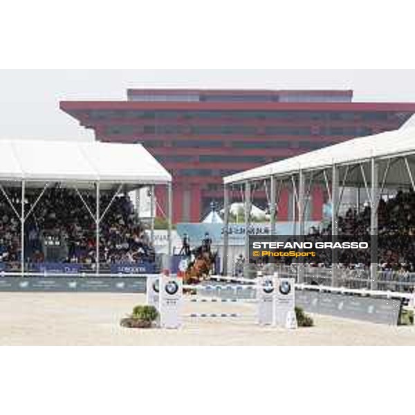 LGCT of Shanghai - Class 6 - Piergiorgio Bucci (ITA) on Diesel GP du Bois Madame - Shanghai, - 22 April 2018 - ph.Stefano Grasso/LGCT
