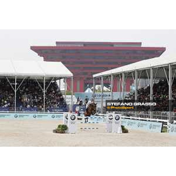 LGCT of Shanghai - Class 6 - Maurice Tebbel (GER) on Chacco?s Son - Shanghai, - 22 April 2018 - ph.Stefano Grasso/LGCT