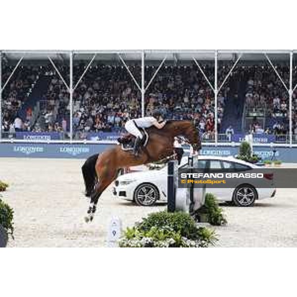 LGCT of Shanghai - Class 6 - Emily Moffitt (GBR) on Tipsy du Terral - Shanghai, - 22 April 2018 - ph.Stefano Grasso/LGCT