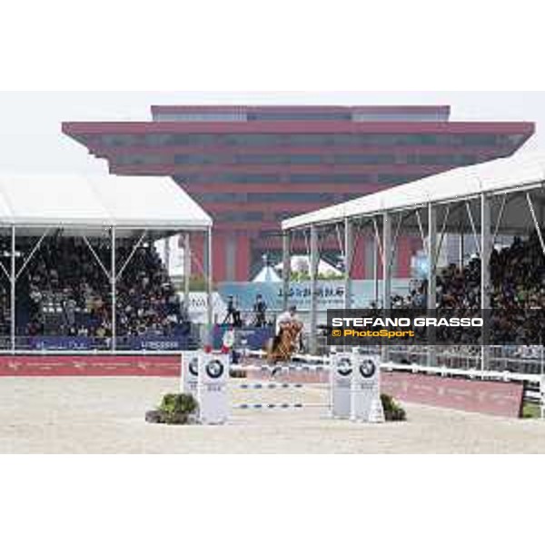 LGCT of Shanghai - Class 6 - Niels Bruynseels (BEL) on Joker v.Vlasboemhoeve - Shanghai, - 22 April 2018 - ph.Stefano Grasso/LGCT