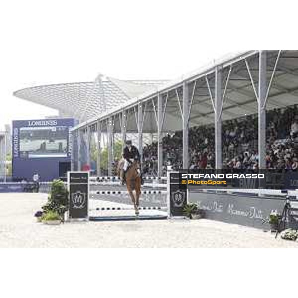 LGCT of Shanghai - Class 6 - Karel Cox (BEL) on Dublin van Overis - Shanghai, - 22 April 2018 - ph.Mario Grassia/LGCT