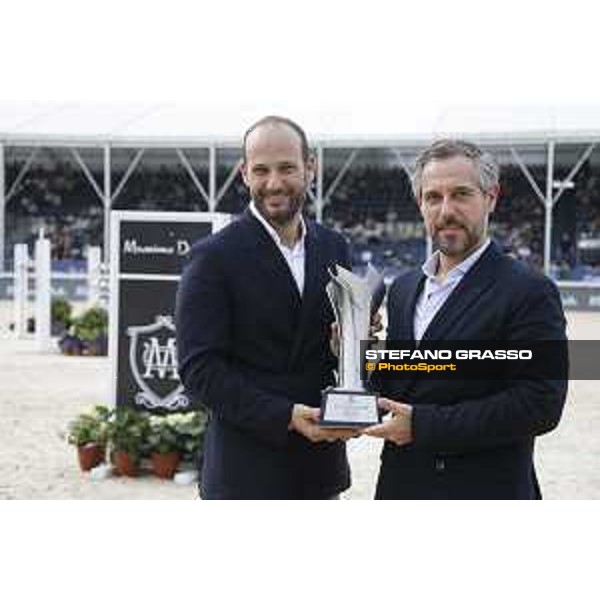 LGCT of Shanghai - Class 6 - Yago Vera ( General Manager Inditex group) and Victor Morillo ( Massimo Dutti Asia manager) - Shanghai, - 22 April 2018 - ph.Mario Grassia/LGCT