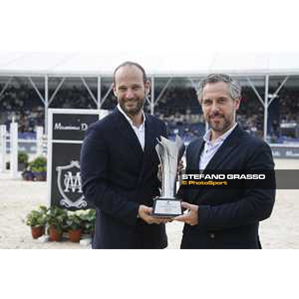 LGCT of Shanghai - Class 6 - Yago Vera ( General Manager Inditex group) and Victor Morillo ( Massimo Dutti Asia manager) - Shanghai, - 22 April 2018 - ph.Mario Grassia/LGCT