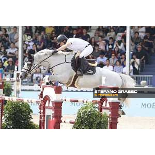 LGCT of Shanghai - Class 6 - Michael Whitaker (GBR) on Valmy de la Lande - Shanghai, - 22 April 2018 - ph.Stefano Grasso/LGCT