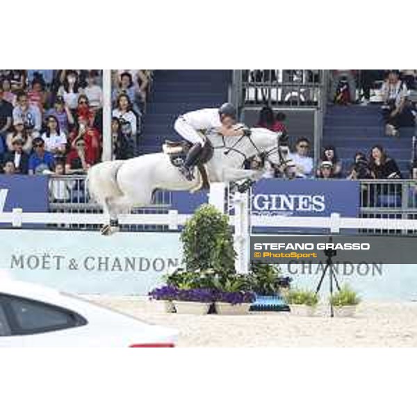 LGCT of Shanghai - Class 6 - Michael Whitaker (GBR) on Valmy de la Lande - Shanghai, - 22 April 2018 - ph.Stefano Grasso/LGCT