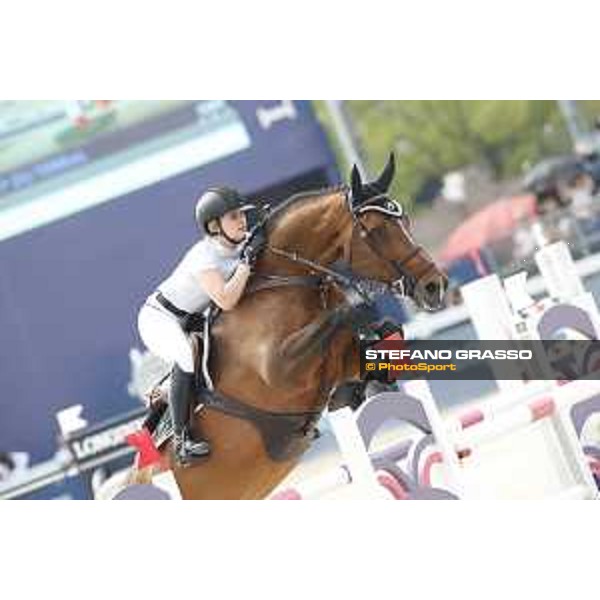 LGCT of Shanghai - Class 6 - Emily Moffitt (GBR) on Tipsy du Terral - Shanghai, - 22 April 2018 - ph.Stefano Grasso/LGCT