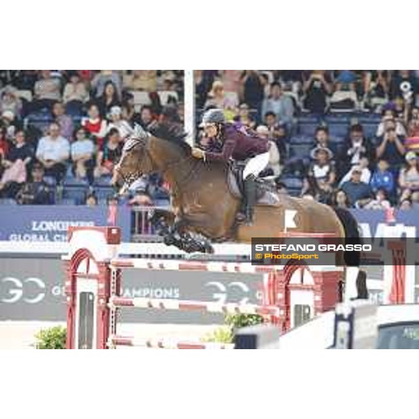 LGCT of Shanghai - Class 6 - Danielle Goldstein (ISR) on Celebrity VDL - Shanghai, - 22 April 2018 - ph.Stefano Grasso/LGCT