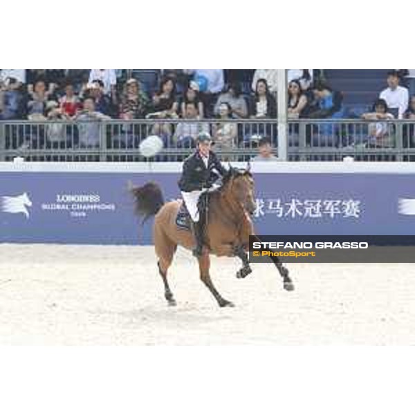 LGCT of Shanghai - Class 6 - Ben Maher (GBR) on MTF Madame X - Shanghai, - 22 April 2018 - ph.Stefano Grasso/LGCT