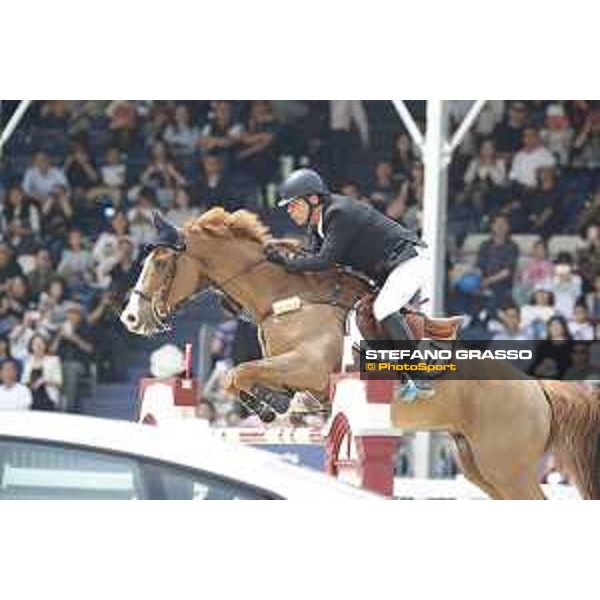 LGCT of Shanghai - Class 6 - Geir Gulliksen (NOR) on Seringat - Shanghai, - 22 April 2018 - ph.Stefano Grasso/LGCT