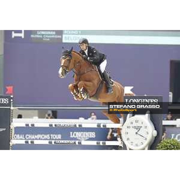 LGCT of Shanghai - Class 6 - Karel Cox (BEL) on Dublin van Overis - Shanghai, - 22 April 2018 - ph.Stefano Grasso/LGCT