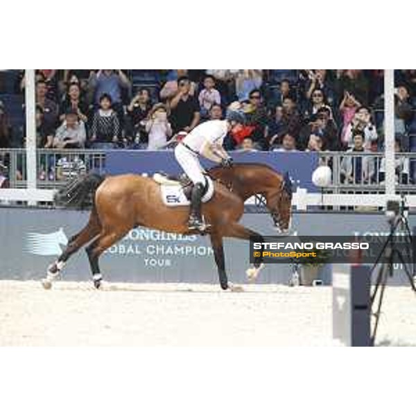 LGCT of Shanghai - Class 6 - Daniel Deusser (GER) on Cassini Bay - Shanghai, - 22 April 2018 - ph.Stefano Grasso/LGCT