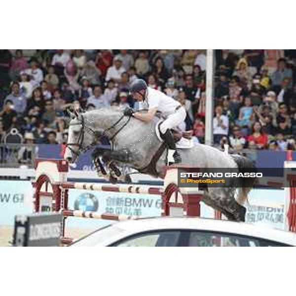 LGCT of Shanghai - Class 6 - John Whitaker (GBR) on Cassinis Chaplin - Shanghai, - 22 April 2018 - ph.Stefano Grasso/LGCT