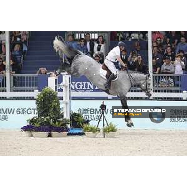LGCT of Shanghai - Class 6 - John Whitaker (GBR) on Cassinis Chaplin - Shanghai, - 22 April 2018 - ph.Stefano Grasso/LGCT
