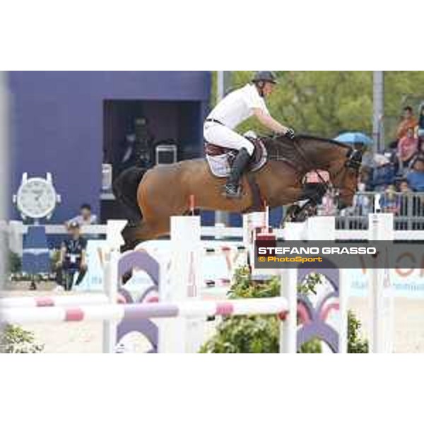 LGCT of Shanghai - Class 6 - Marc Houtzager (NED) on Edinus - Shanghai, - 22 April 2018 - ph.Stefano Grasso/LGCT