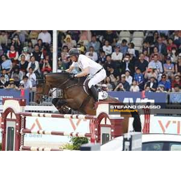 LGCT of Shanghai - Class 6 - Marc Houtzager (NED) on Edinus - Shanghai, - 22 April 2018 - ph.Stefano Grasso/LGCT
