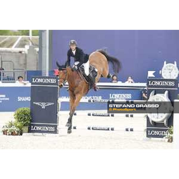 LGCT of Shanghai - Class 6 - Kevin Staut (FRA) on Just Energie - Shanghai, - 22 April 2018 - ph.Stefano Grasso/LGCT