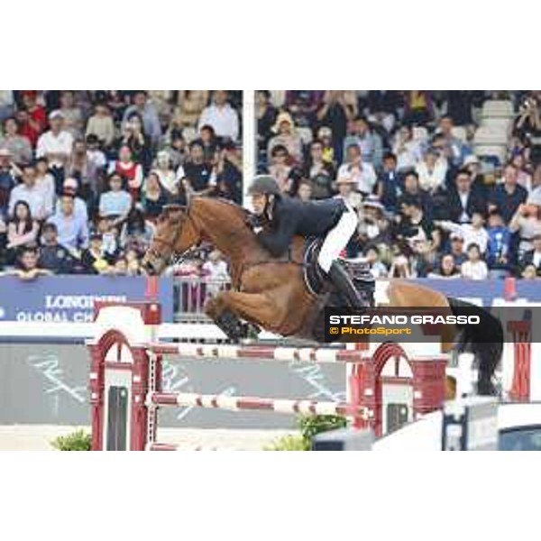 LGCT of Shanghai - Class 6 - Kevin Staut (FRA) on Just Energie - Shanghai, - 22 April 2018 - ph.Stefano Grasso/LGCT