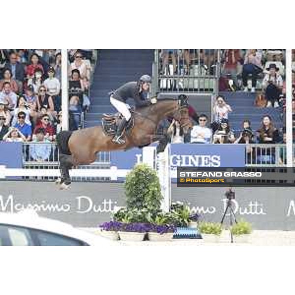 LGCT of Shanghai - Class 6 - Constant van Paesschen (BEL) on Jilbert van\'T Ruitershof - Shanghai, - 22 April 2018 - ph.Stefano Grasso/LGCT