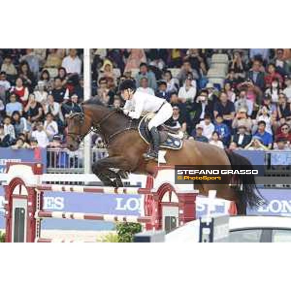 LGCT of Shanghai - Class 6 - Edwina Tops-Alexander (AUS) on Inca van T Vianahof - Shanghai, - 22 April 2018 - ph.Stefano Grasso/LGCT