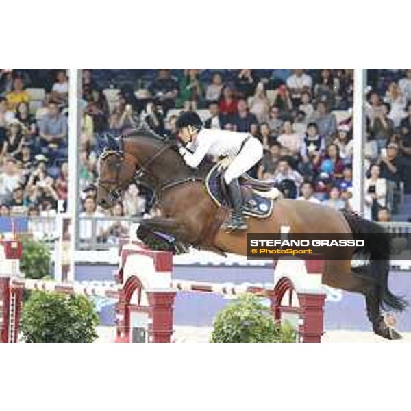 LGCT of Shanghai - Class 6 - Edwina Tops-Alexander (AUS) on Inca van T Vianahof - Shanghai, - 22 April 2018 - ph.Stefano Grasso/LGCT