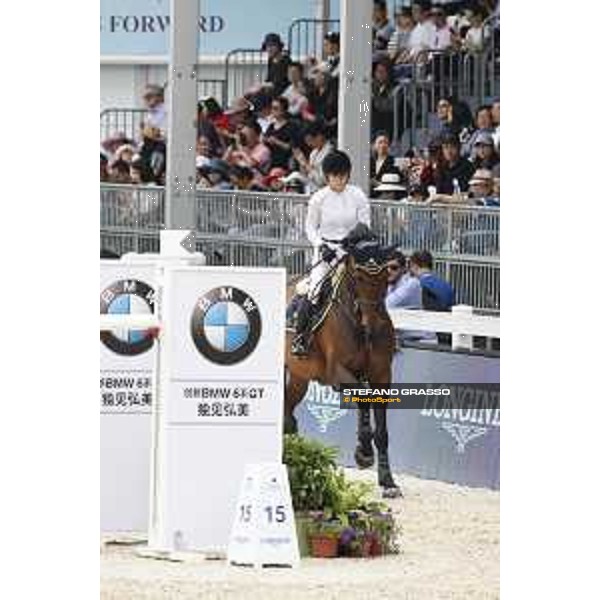 LGCT of Shanghai - Class 6 - Edwina Tops-Alexander (AUS) on Inca van T Vianahof - Shanghai, - 22 April 2018 - ph.Stefano Grasso/LGCT