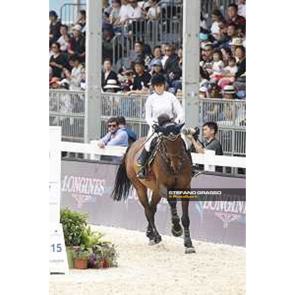 LGCT of Shanghai - Class 6 - Edwina Tops-Alexander (AUS) on Inca van T Vianahof - Shanghai, - 22 April 2018 - ph.Stefano Grasso/LGCT