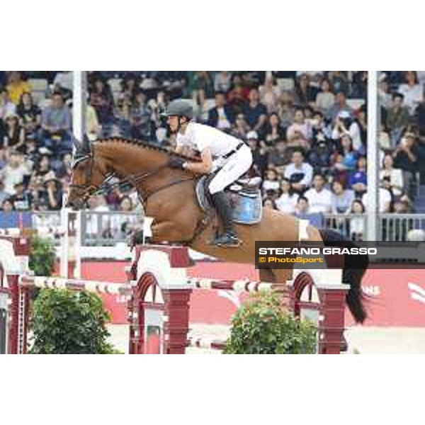 LGCT of Shanghai - Class 6 - Christian Kukuk (GER) on Lacasino - Shanghai, - 22 April 2018 - ph.Stefano Grasso/LGCT