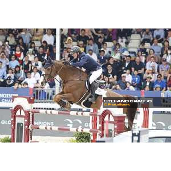 LGCT of Shanghai - Class 6 - Cameron Hanley (IRL) on EIS Isaura - Shanghai, - 22 April 2018 - ph.Stefano Grasso/LGCT