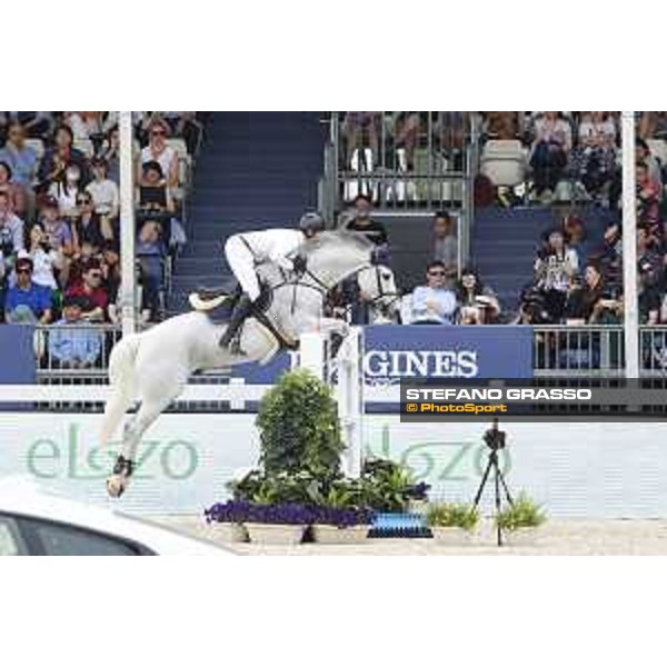 LGCT of Shanghai - Class 6 - Philip Houston (GER) on Loewenherz 81 - Shanghai, - 22 April 2018 - ph.Stefano Grasso/LGCT
