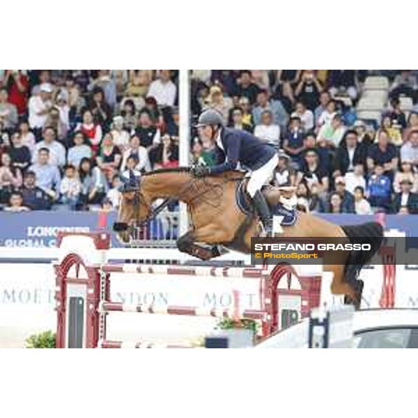 LGCT of Shanghai - Class 6 - Dayro Arroyave (COL) on Koriano van Klapscheut - Shanghai, - 22 April 2018 - ph.Stefano Grasso/LGCT
