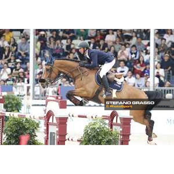 LGCT of Shanghai - Class 6 - Dayro Arroyave (COL) on Koriano van Klapscheut - Shanghai, - 22 April 2018 - ph.Stefano Grasso/LGCT