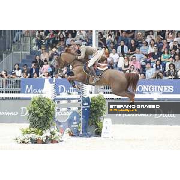 LGCT of Shanghai - Class 6 - Alberto Zorzi (ITA) on Fair Light van?t Heike - Shanghai, - 22 April 2018 - ph.Stefano Grasso/LGCT