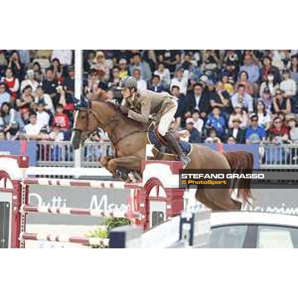 LGCT of Shanghai - Class 6 - Alberto Zorzi (ITA) on Fair Light van?t Heike - Shanghai, - 22 April 2018 - ph.Stefano Grasso/LGCT