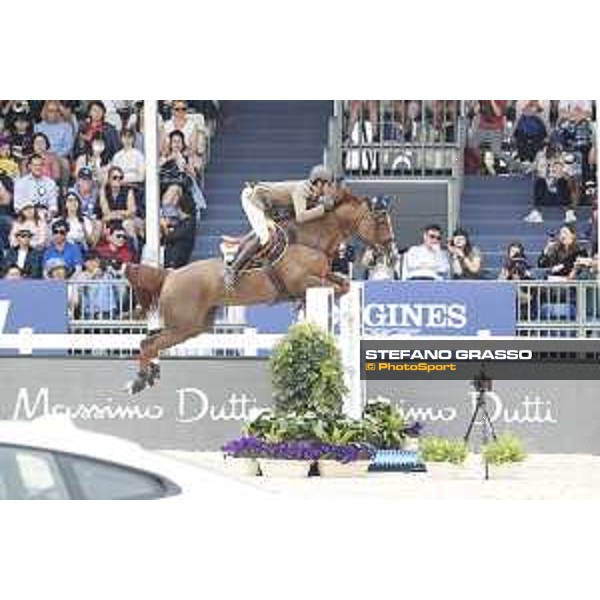 LGCT of Shanghai - Class 6 - Alberto Zorzi (ITA) on Fair Light van?t Heike - Shanghai, - 22 April 2018 - ph.Stefano Grasso/LGCT