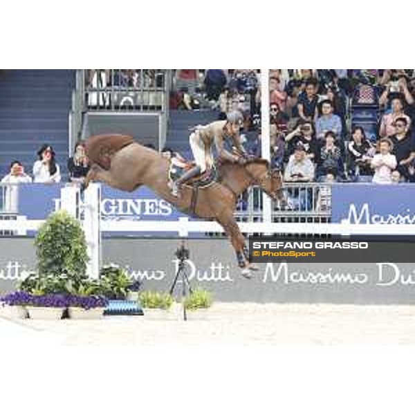LGCT of Shanghai - Class 6 - Alberto Zorzi (ITA) on Fair Light van?t Heike - Shanghai, - 22 April 2018 - ph.Stefano Grasso/LGCT