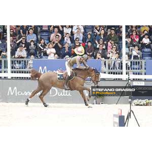 LGCT of Shanghai - Class 6 - Alberto Zorzi (ITA) on Fair Light van?t Heike - Shanghai, - 22 April 2018 - ph.Stefano Grasso/LGCT