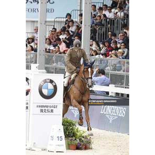 LGCT of Shanghai - Class 6 - Alberto Zorzi (ITA) on Fair Light van?t Heike - Shanghai, - 22 April 2018 - ph.Stefano Grasso/LGCT