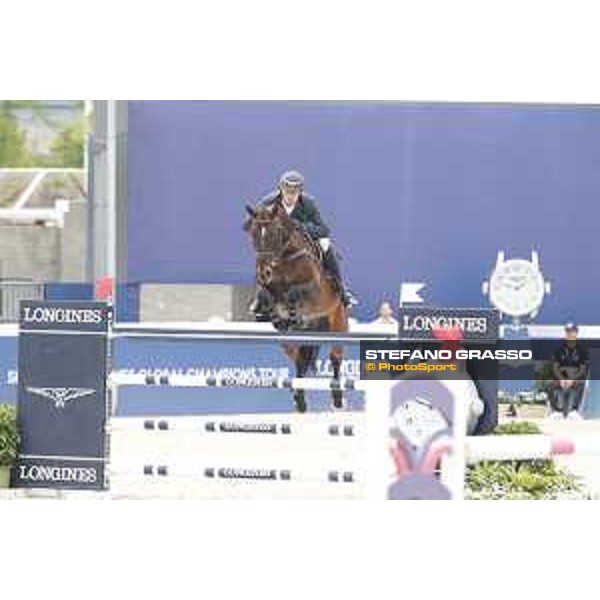 LGCT of Shanghai - Class 6 - Gregory Wathelet (BEL) on Eldorado van het Vijverhof - Shanghai, - 22 April 2018 - ph.Stefano Grasso/LGCT