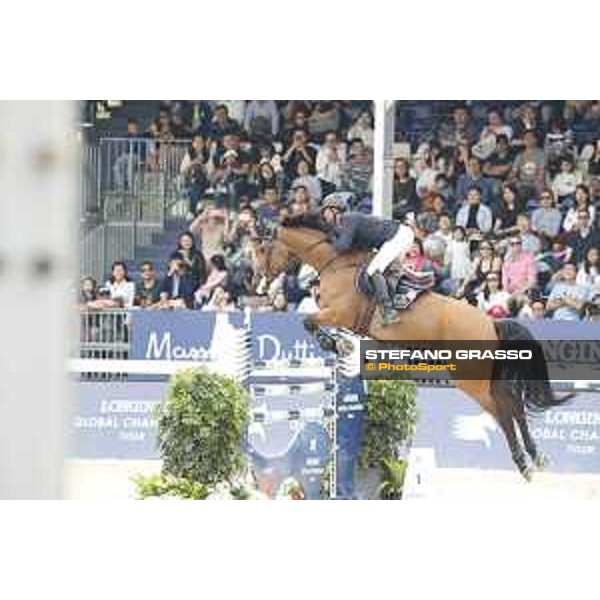 LGCT of Shanghai - Class 6 - Ben Maher (GBR) on MTF Madame X - Shanghai, - 22 April 2018 - ph.Stefano Grasso/LGCT