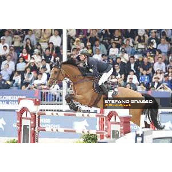 LGCT of Shanghai - Class 6 - Ben Maher (GBR) on MTF Madame X - Shanghai, - 22 April 2018 - ph.Stefano Grasso/LGCT